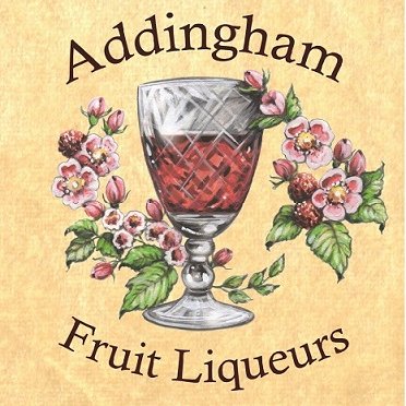 Addingham Fruit Liqueurs - home-made spirit based Fruit Liqueurs including Sloe Gin, Rhubarb Gin, Cranberry & Orange, Blackberry. Try a dash in a glass of fizz!