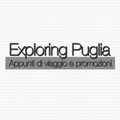 Appunti di #viaggio e #promozioni #vacanze in #Puglia. #travelblogger #traveldesigner #foodblogger #SMM for #tourismdestination and more...