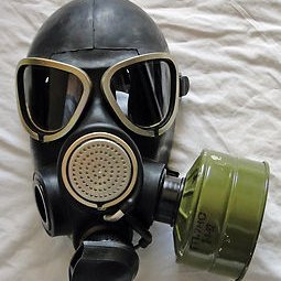 always better with a gasmask and drysuit or hazmat for a long journey