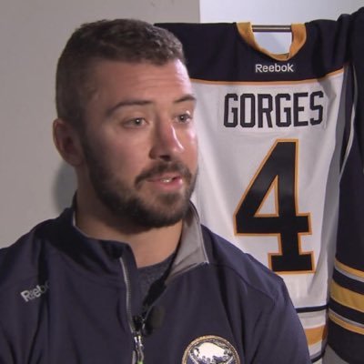 NUMBER 4 JOSH GORGES! NUMBER 4 JOSH GORGES! NUMBER 4 JOSH GORGES! NUMBER 4 JOSH GORGES! A @DrunkenSabres *PARODY* from the creators of @LindyRuffsTie.