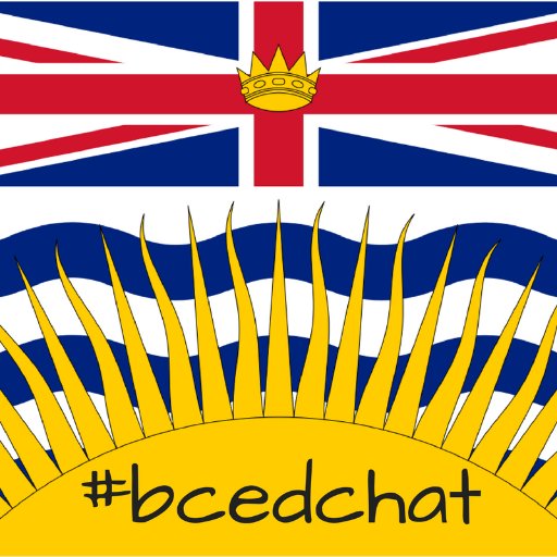 #bcedchat - Helping BC educators connect on Sunday nights @ 7 pm Pacific Time