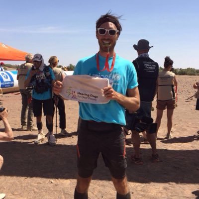 hey guys please take a moment to have a look at my brothers page.. Hes running 6 marathons the last one is the sahara desert..@lozza113 all for @hearingdogs.