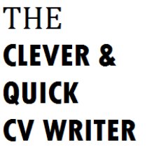 The Clever & Quick CV Writer. Bespoke, Original, Dynamic. We're driving recruitment trends. https://t.co/YWodYhkCUQ