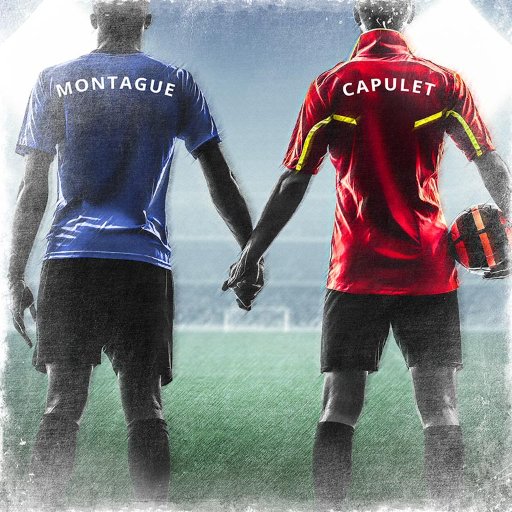 Same-sex Romeo and Juliet reinvented in a football world. April 29th-May 20th @TheUnionTheatre| Director @alritepal | @abramrooney + @Samuel_Perry as R and J.