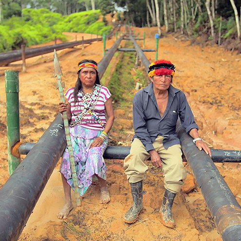 Set in the remote Peruvian Amazon this documentary political thriller follows native Achuar water protectors who confront Big Oil in U.S. court.