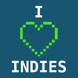 Spreading the #indiegame love one retweet at a time! I also really like green hearts.
