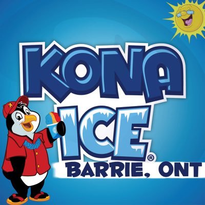 FUNdraise for schools, team, cause with Kona Tropical 🌴 Shaved Ice. We show up, keep everyone cool with Kona & write a check 1-877-FUN-KONA FB@KonaIceBarrie