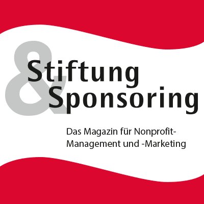 Stiftung&Sponsoring ist das Grantmaking-Magazin für Nonprofit-Management und -Marketing. 

Impressum: https://t.co/2NdtrSMC70