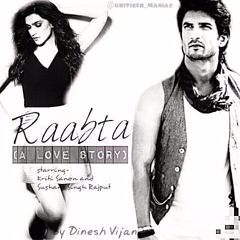 RAABTA.. feat. sushant singh rajput and kriti sanon. is all set to release on june 9. gear up guys. follow us for all the recent updates of SUSHRITI. and RAABTA