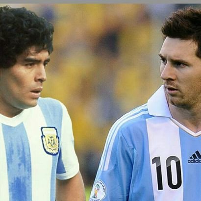 Maradona y Messi. Boca Jrs. Fanático del limón y la pimienta.