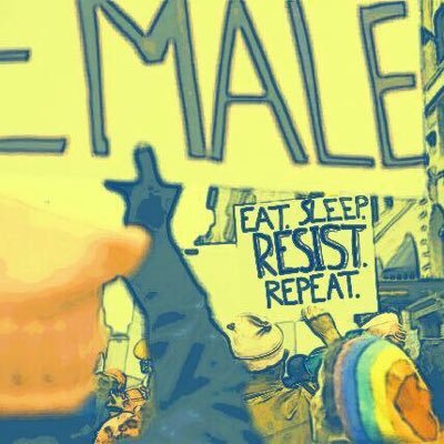 #FBR. #TheResistance. #Feminist. 🏳️🌈 Pro equal rights. #BLM. #WomensMarch Trying to make the world a better place. Together we RISE! ✊🏽
