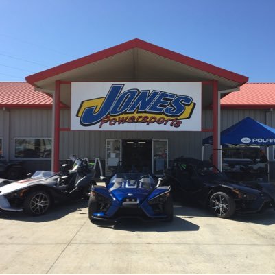 Jones Powersports located in Durant OK. Polaris, Slingshot, Can-Am, Sea-Doo, Kawasaki, Suzuki dealer.