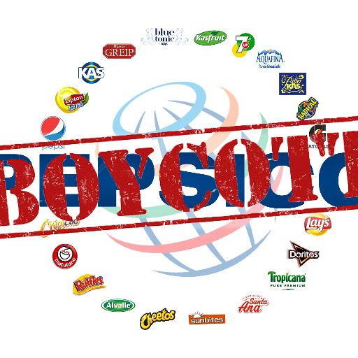 A page that advocates for the international boycott of Pepsico products