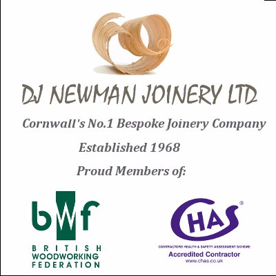Cornwall’s No.1 joinery company offering finest quality full-finish bespoke windows, doors, staircases and much more.  Established 1968.  Supply or installed.