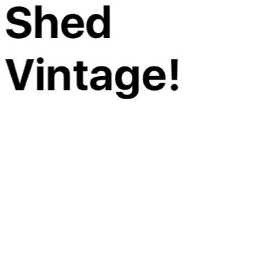 • UK based 🇬🇧 • Items available on Depop 🍾 • Follow link below for more items, info and to buy 💷 • Instagram @Shed_Vintage