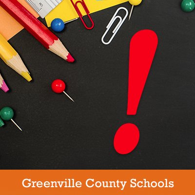 Important News & Information from Greenville County Schools