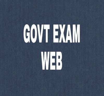 Govt Exam Web aims to provide numerous genres of study material for students and aspirants of various competitive exams, schools, colleges and universities.