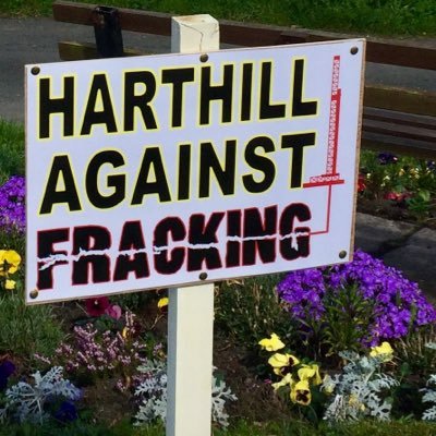 Harthill is Yorkshire's most southerly village with a mention in the Doomsday book. INEOS want to frack 0.7 miles from our beautiful village. NO TO FRACKING!!!