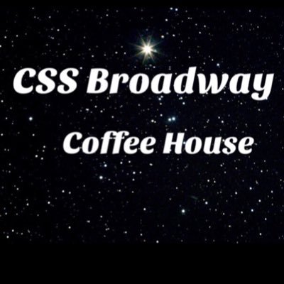 The official twitter for CSS Coffee House! ☕️😄 The final Coffee House of the year is Wednesday, May 17th! The theme is 'CSS Takes Broadway' 🎭😄