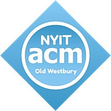NYIT Old Westbury Chapter of the Association for Computing Machinery! Largest International Computer Science Club! Join our Discord server to get more club info