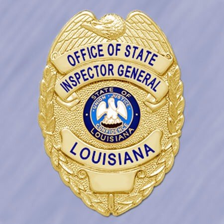 The Louisiana State Inspector General is an independent law enforcement agency with a mission to investigate white collar criminal and public corruption cases.