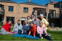 Women's 50+ cohousing community, with mixed tenure in Barnet.