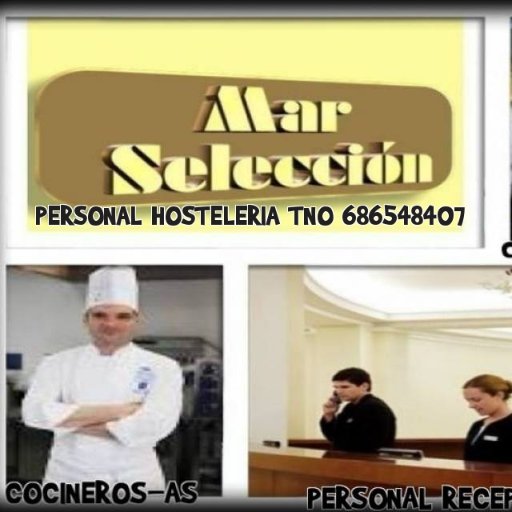 MAR SELECCIÓN PERSONAL HOSTELERIA 
T.686 54 84 07 ESPAÑA-ANDORRA SIGUENOS
https://t.co/f5zrOh4NAd