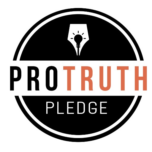 Frustrated by #misinformation and #disinformation in public discourse & social media? Take the ProTruthPledge. Pledge to share, honor, and encourage the truth.