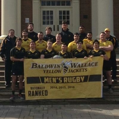 Baldwin Wallace's Men's Rugby Club           

Ranked 13th in the National Small College Rugby Organization. DM us if you are interested in playing! #15as1