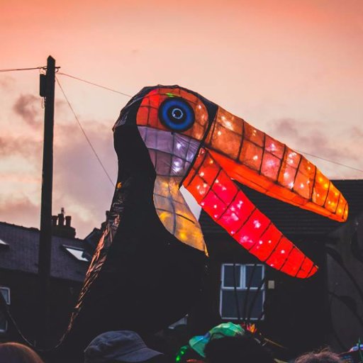 We run the Sharrow Lantern Carnival a beautiful annual event in Sheffield. 3000 people parade the streets with their amazing creations & celebrate our community
