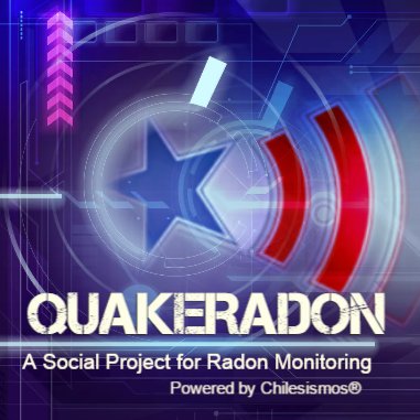 quakeradon's profile picture. A social project for radon monitoring and earthquake research. A network powered by users help to detect radon activity and alert impending quakes