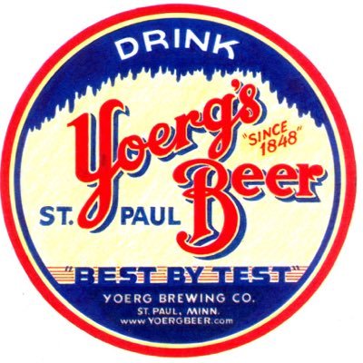 Minnesota's first beer is back. Founded in 1848, Yoerg's was Minnesota's finest and most treasured brewery for over 100 years. https://t.co/0pbOrVuDYT