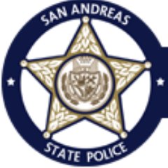 Official Twitter of the San Andreas State Police. We are a GTA V role play community. Message us with any questions you have! Apply Today!