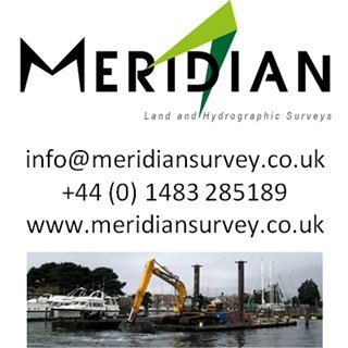 We are a land and hydrographic survey company trading as Meridian Surveys. We operate mainly in the South East but for larger projects we cover the whole UK.