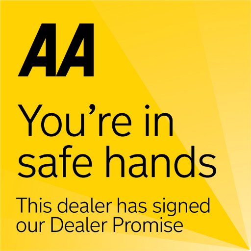 You are in safe hands dealing with us. As an AA Partner all cars come with a minimum of 6 months MOT, 12 months AA Breakdown cover and free full history check.
