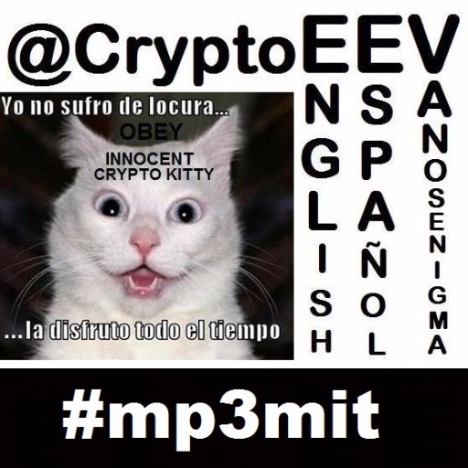 English+Español @mp3mit #Steemit #CryptoCurrency #P2P #FinTech #Blockchain #Bitcoin2A #InfoSec #Security #ioT #Augur #VC @SRFBV @FlatECC @TPcoin @SoulTradeGame