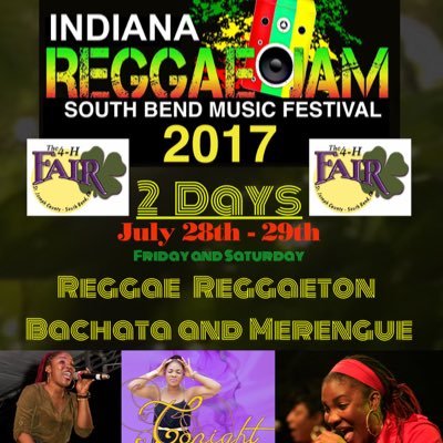 Welcome to Indiana Reggae Jam, a 1 day reggae event which will be held at the Saint Joseph county 4H Fairground in South Bend Indiana annually.