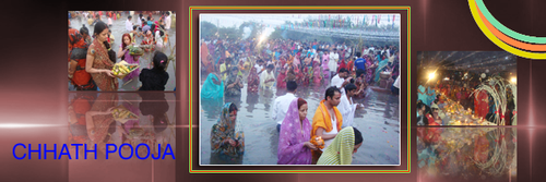 Chhath puja is an ancient Hindu festival dedicated to Surya, the chief solar deity.

http://t.co/FnGdELl66d