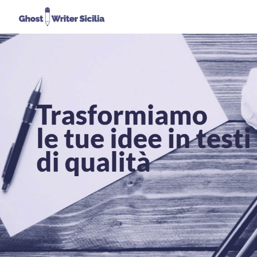 info90535962's profile picture. Scriviamo,correggiamo e revisioniamo racconti e romanzi, articoli, comunicati, discorsi,testi per siti web,presentazioni https://t.co/21FEhn7ebC media marketing