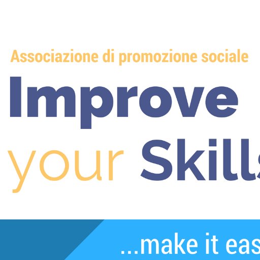Improve your Skills è un’Associazione di Promozione Sociale (APS) costituita ai sensi della L. 383/2000 operante nel settore della formazione degli adulti.