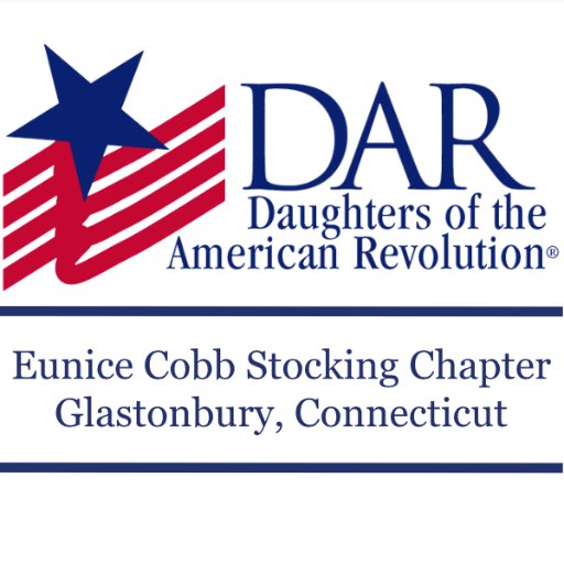 Eunice Cobb Stocking Chapter of @TodaysDAR, a nonprofit, nonpolitical women’s volunteer service organization 
| unofficial #NSDAR account | #GlastonburyDAR