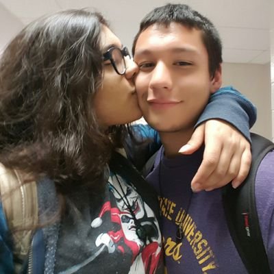 in a relationship and playing football in highschool