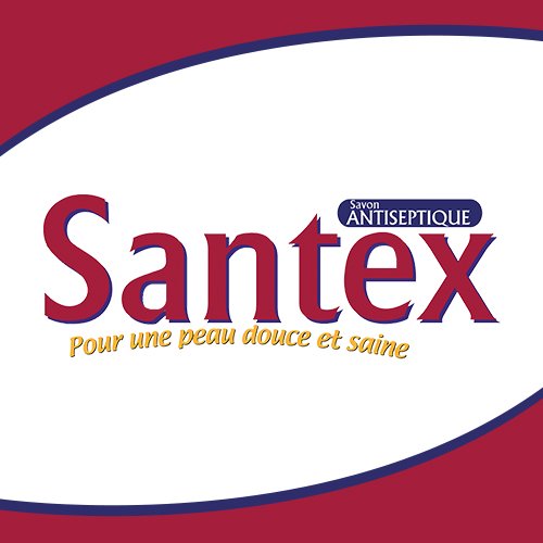 SANTEX est un savon antiseptique à base d'huile de coco et d'huile de  palme connues pour leurs multiples vertus et disponible au Sénégal en  90g et 200g.