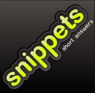 short answers for your questions