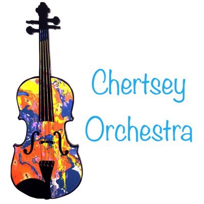 Chertsey Orchestra rehearses Tuesdays, 6:30/7pm-8/8.30pm. All ages & abilities. Fun & relaxed! In association with @ftmusictuition.