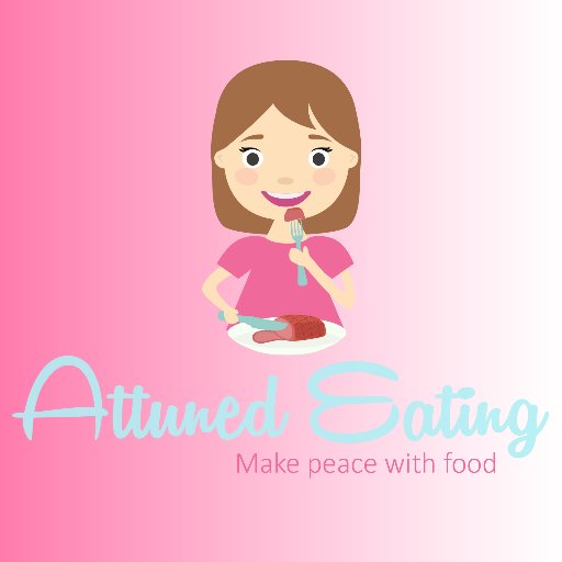 Attuned Eating, is eating in response to your body’s internal cues of hunger, fullness and satisfaction instead of using the external rules of a #diet.