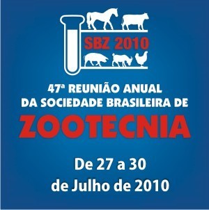 47ª Reunião da Sociedade Brasileira de Zootecnia, entre os dias 27 e 30/07/2010, em Salvador (BA). O evento é organizado pelo Grupo GT5.