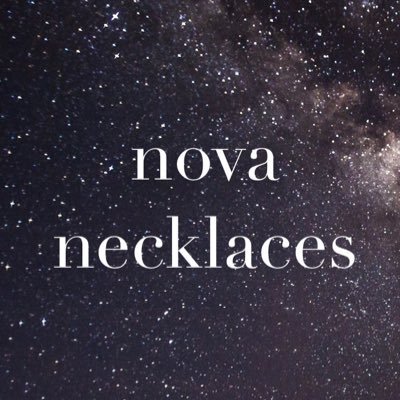 jewelry as pretty as the stars ✨ contact me at novanecklaces@gmail.com