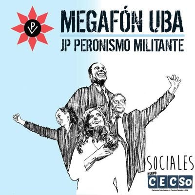 Sumate a militar por una Universidad Popular de Pensamiento Nacional. CFK conducción. Integrante del frente político Proyecto Sociales. @MegafonUBA