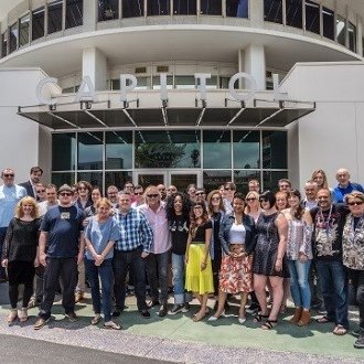 The annual BPI/MPA/DIT Los Angeles #SyncMission for UK music providers that takes place annually @CapitolStudios! #MusicIsGREAT